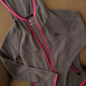 RBX Women's Activewear Jacket with Hood, Zip Pockets